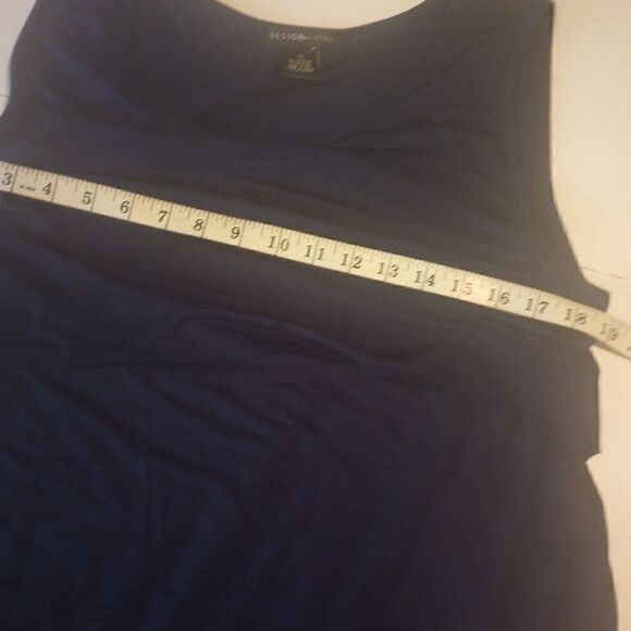 Design history layered sleeveless viscose maxi dress - Picture 9 of 9